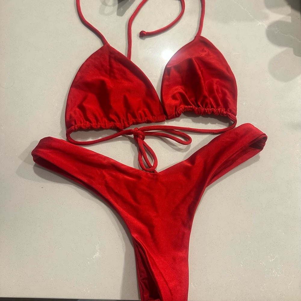 Lali & Layla red bikini set